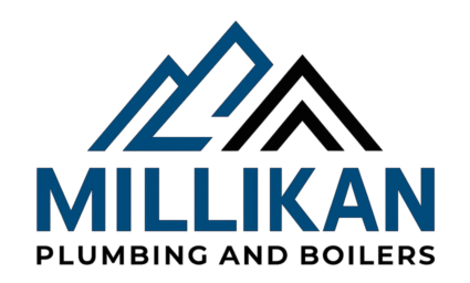 Millikan Plumbing and Boilers logo for a licensed plumbing and boiler repair company serving Bonners Ferry, Moyie, and Sandpoint in North Idaho.
